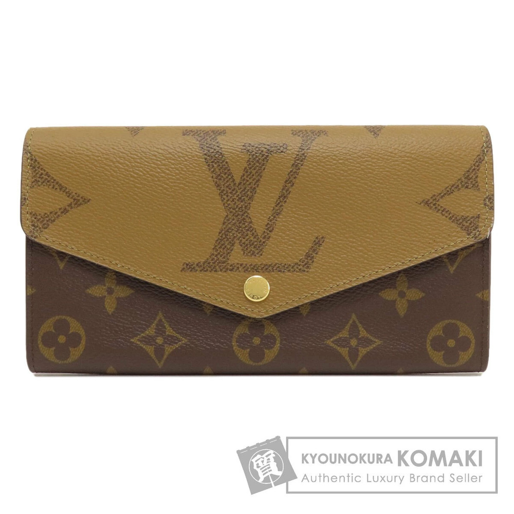 Louis Vuitton Portefeuille Sarah Monogram Reverse Long Wallet Giant